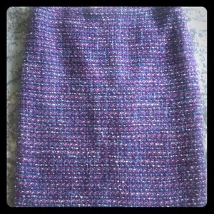 JCrew tweed pencil skirt